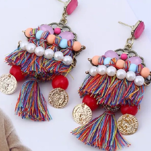 Jillerellas Castle Jewelry - Chandelier French Drop Earrings New With Tags